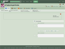 Tablet Screenshot of el-hada-de-gominolas.deviantart.com