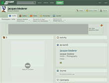 Tablet Screenshot of jacques-biederer.deviantart.com
