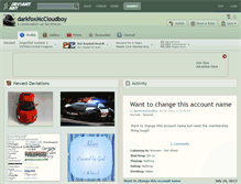 Tablet Screenshot of darkfoxmccloudboy.deviantart.com