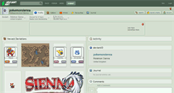 Desktop Screenshot of pokemonsienna.deviantart.com