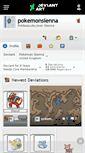 Mobile Screenshot of pokemonsienna.deviantart.com