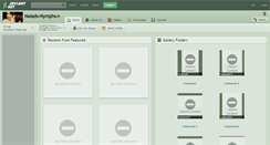 Desktop Screenshot of naiads-nymphs.deviantart.com