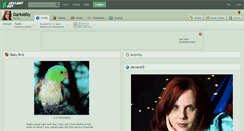 Desktop Screenshot of darkmilly.deviantart.com