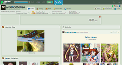 Desktop Screenshot of annamarietherogue.deviantart.com
