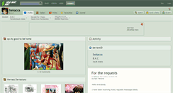 Desktop Screenshot of bekacca.deviantart.com