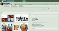 Desktop Screenshot of mistress-angie.deviantart.com
