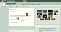 Desktop Screenshot of benevolent-dragons.deviantart.com