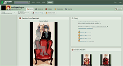 Desktop Screenshot of antique-ivy.deviantart.com
