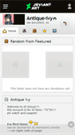 Mobile Screenshot of antique-ivy.deviantart.com