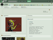 Tablet Screenshot of l-sway.deviantart.com