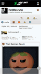 Mobile Screenshot of neilrawson.deviantart.com