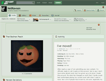 Tablet Screenshot of neilrawson.deviantart.com