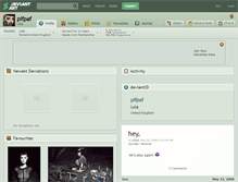Tablet Screenshot of pifpaf.deviantart.com