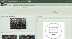 Desktop Screenshot of dagre.deviantart.com