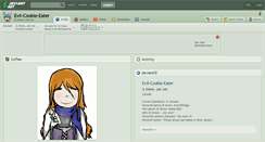 Desktop Screenshot of evil-cookie-eater.deviantart.com