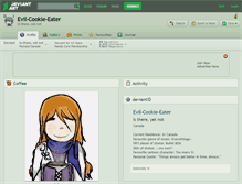 Tablet Screenshot of evil-cookie-eater.deviantart.com