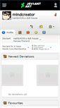 Mobile Screenshot of mindcreator.deviantart.com