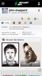 Mobile Screenshot of john-sheppard.deviantart.com