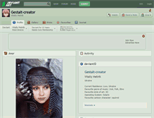 Tablet Screenshot of gestalt-creator.deviantart.com