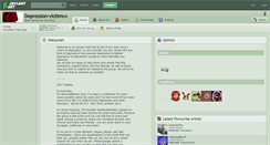 Desktop Screenshot of depression-victims.deviantart.com