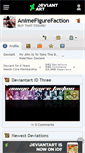 Mobile Screenshot of animefigurefaction.deviantart.com