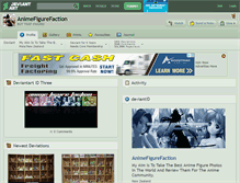 Tablet Screenshot of animefigurefaction.deviantart.com