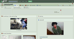 Desktop Screenshot of leemuuzumaki.deviantart.com