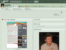 Tablet Screenshot of emerika.deviantart.com