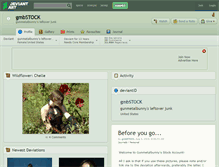 Tablet Screenshot of gmbstock.deviantart.com