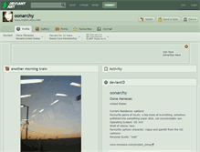 Tablet Screenshot of oonarchy.deviantart.com