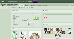 Desktop Screenshot of midorinoko-leafe.deviantart.com