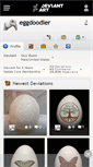 Mobile Screenshot of eggdoodler.deviantart.com