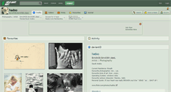 Desktop Screenshot of hadoo.deviantart.com