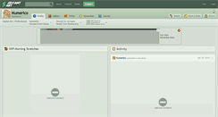 Desktop Screenshot of numerico.deviantart.com