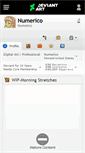 Mobile Screenshot of numerico.deviantart.com