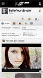 Mobile Screenshot of bellefleurseryale.deviantart.com