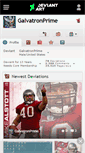 Mobile Screenshot of galvatronprime.deviantart.com