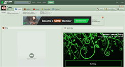 Desktop Screenshot of curvz.deviantart.com