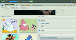 Desktop Screenshot of conan--edogawa.deviantart.com