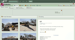 Desktop Screenshot of goldenkun.deviantart.com