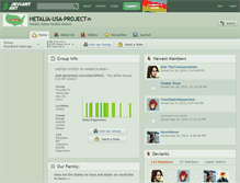 Tablet Screenshot of hetalia-usa-project.deviantart.com