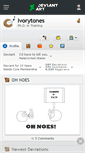 Mobile Screenshot of ivorytones.deviantart.com