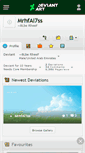 Mobile Screenshot of mrhfal7ss.deviantart.com