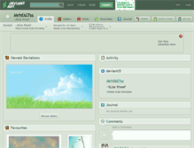 Tablet Screenshot of mrhfal7ss.deviantart.com