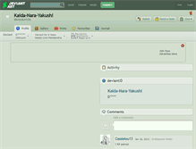 Tablet Screenshot of kaida-nara-yakushi.deviantart.com