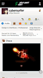 Mobile Screenshot of cybersurfer.deviantart.com