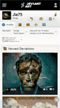 Mobile Screenshot of jla75.deviantart.com