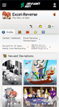 Mobile Screenshot of excel-reverse.deviantart.com