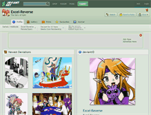 Tablet Screenshot of excel-reverse.deviantart.com