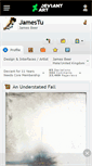Mobile Screenshot of jamestu.deviantart.com